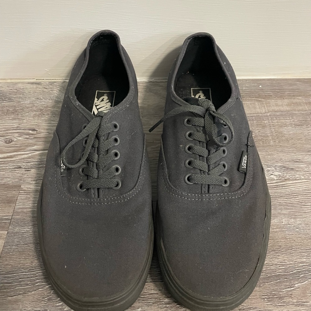 Vans Men's Grey Canvas Shoes